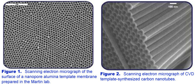 Scanning electron migrographs, Figures 1 & 2